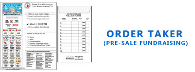 example of an order taker fundraiser